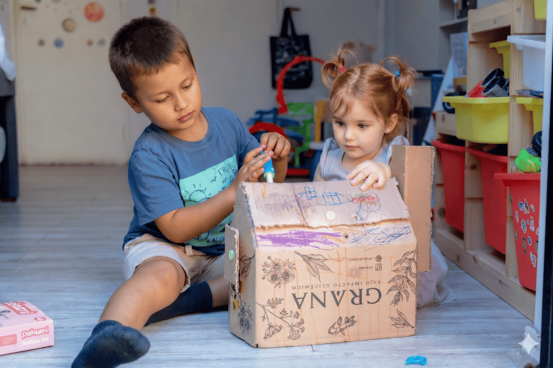 Cómo construir una casa de cartón con Pakumi